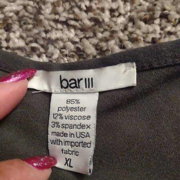 Bar III army green dress - Picture 2 of 3